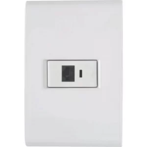 Conjunto 4×2 com 1 Tomada Telefone RJ11 Tramontina Liz Branco