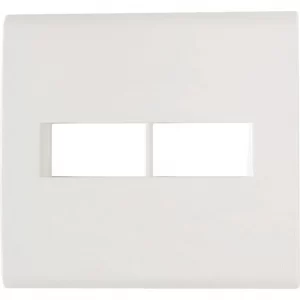 Placa 2 Postos 4×4 Tramontina Liz Branca