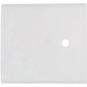 Placa com 1 Furo 4×4 9,5 mm Tramontina Liz Branca