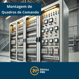 Montagem de Quadro montado